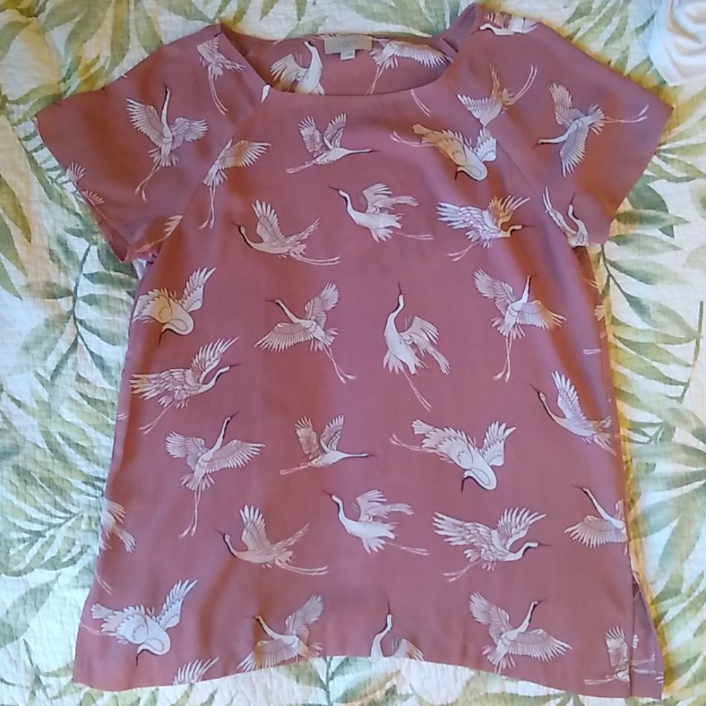 💫3 for $13 Loft outlet crane blouse